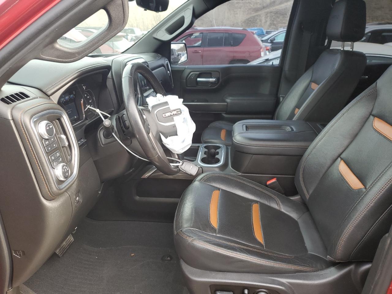2021 GMC Sierra VIN 1GTU9EET7MZ173409 Copart auction photo, front end / hail damage thumbnail 7