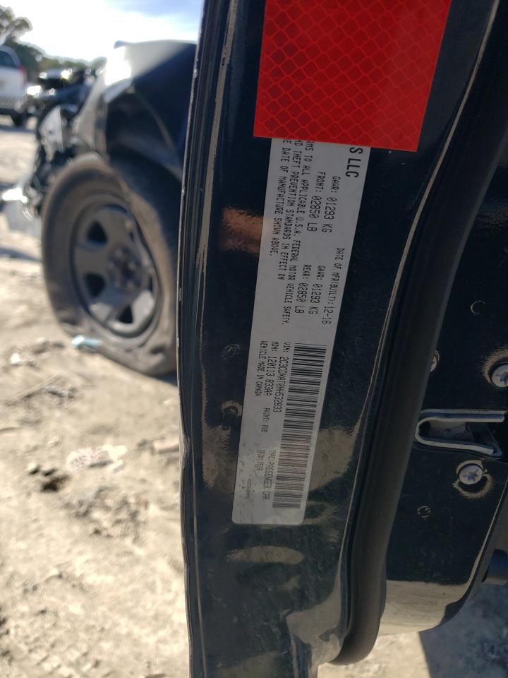2017 Dodge Charger VIN 2C3CDXAT0HH532833 Copart auction photo, front end / side damage thumbnail 12
