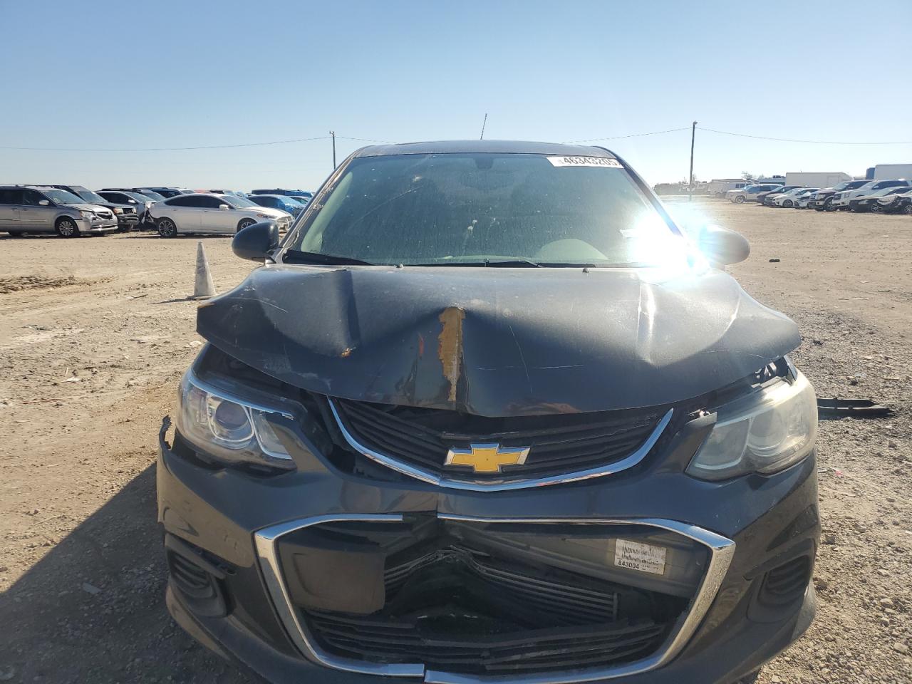 2020 Chevrolet Sonic VIN 1G1JF5SB1L4111970 Copart auction photo, front end damage thumbnail 5