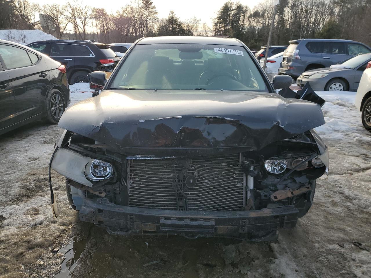 2007 Hyundai Azera VIN KMHFC46F17A187513 Copart auction photo, front end damage thumbnail 5