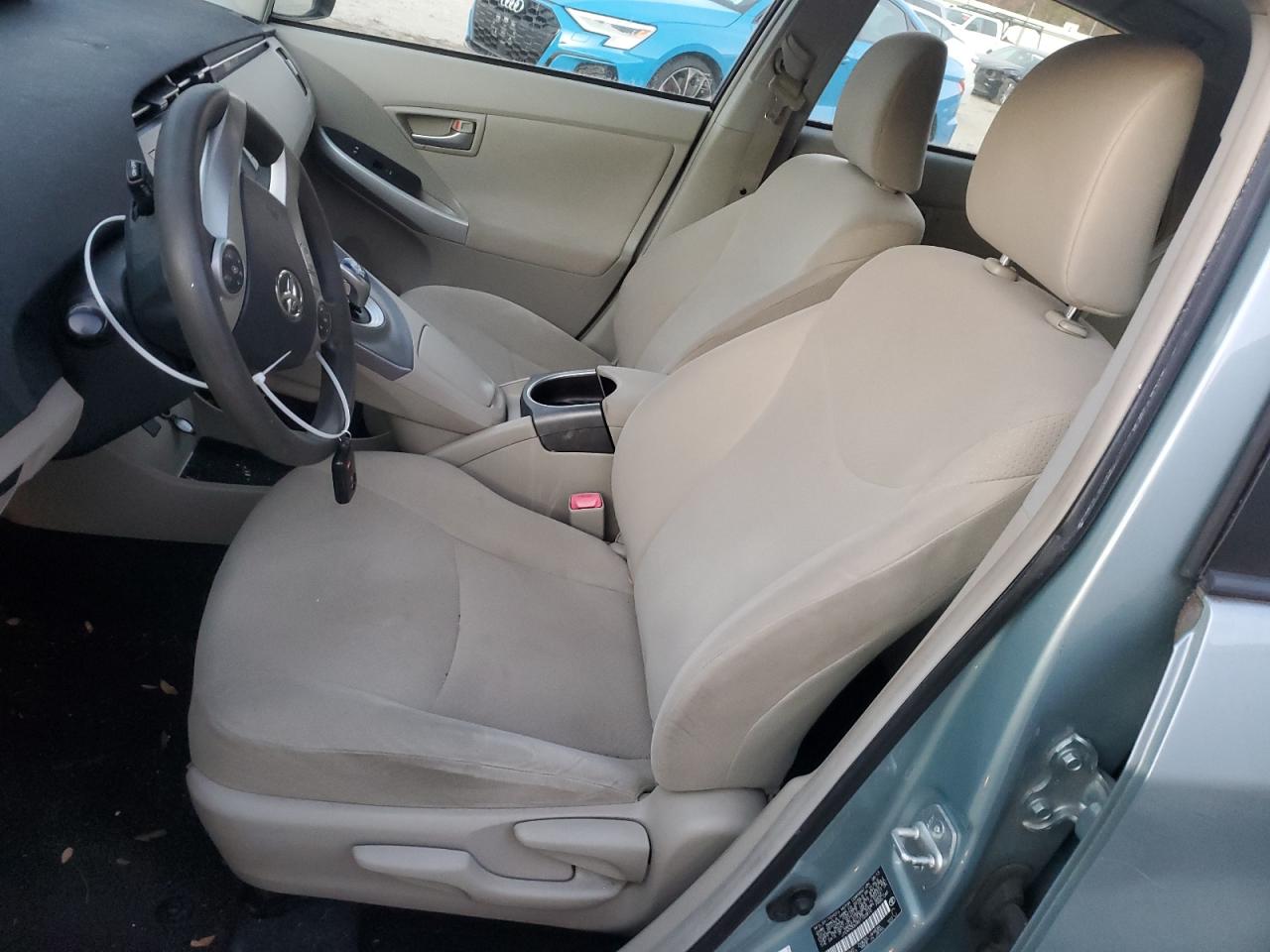 2013 Toyota Prius VIN JTDKN3DU9D1723810 Copart auction photo, front end damage thumbnail 7