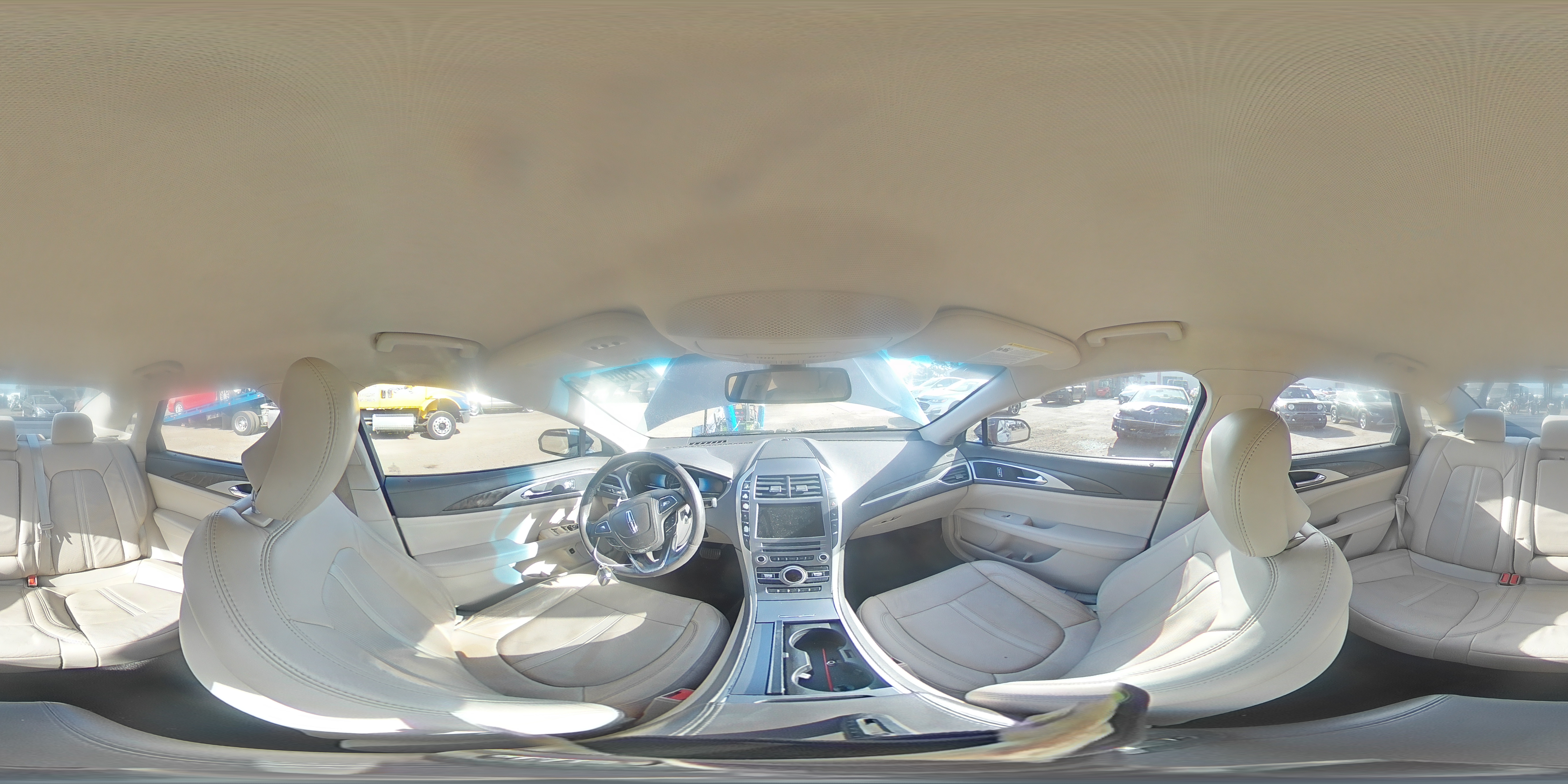 2017 Lincoln MKZ VIN 3LN6L5MU7HR662922 Copart auction photo, front end damage thumbnail 13