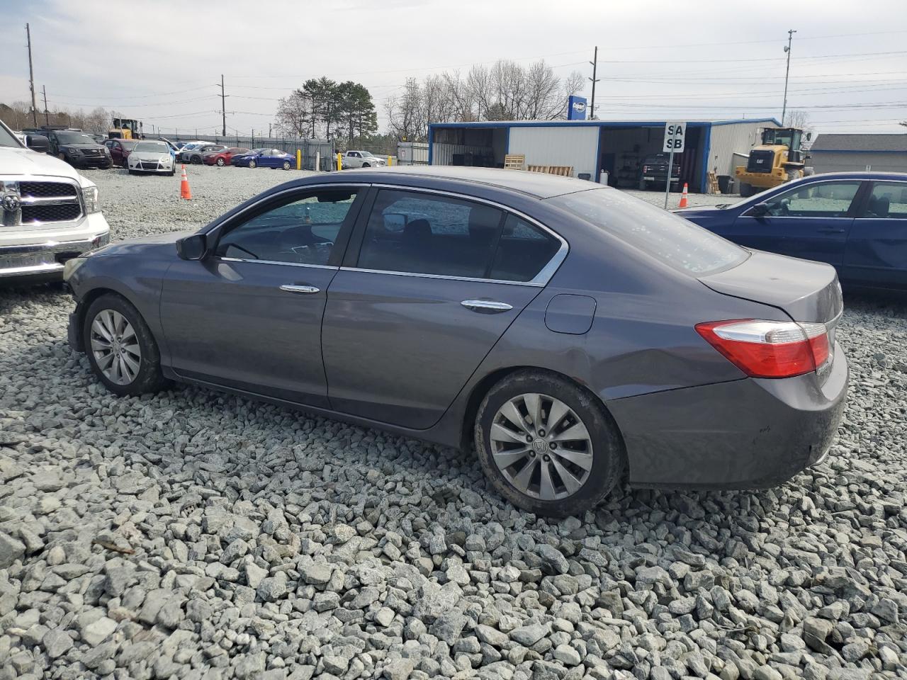 2013 Honda Accord VIN 1HGCR2F35DA112357 Copart auction photo, vandalism / all over damage thumbnail 2
