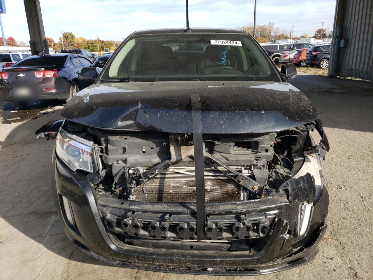 2014 Ford Edge VIN 2FMDK4AK7EBA72995 Copart auction photo, front end damage thumbnail 5