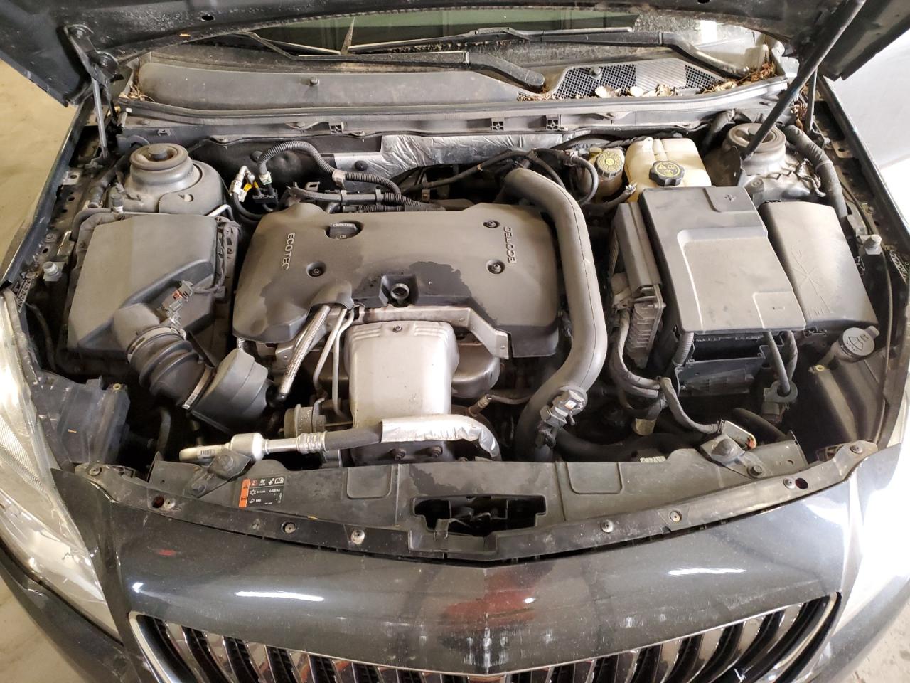 2014 Buick Regal VIN 2G4GN5EXXE9225554 Copart auction photo, rear end / front end damage thumbnail 11
