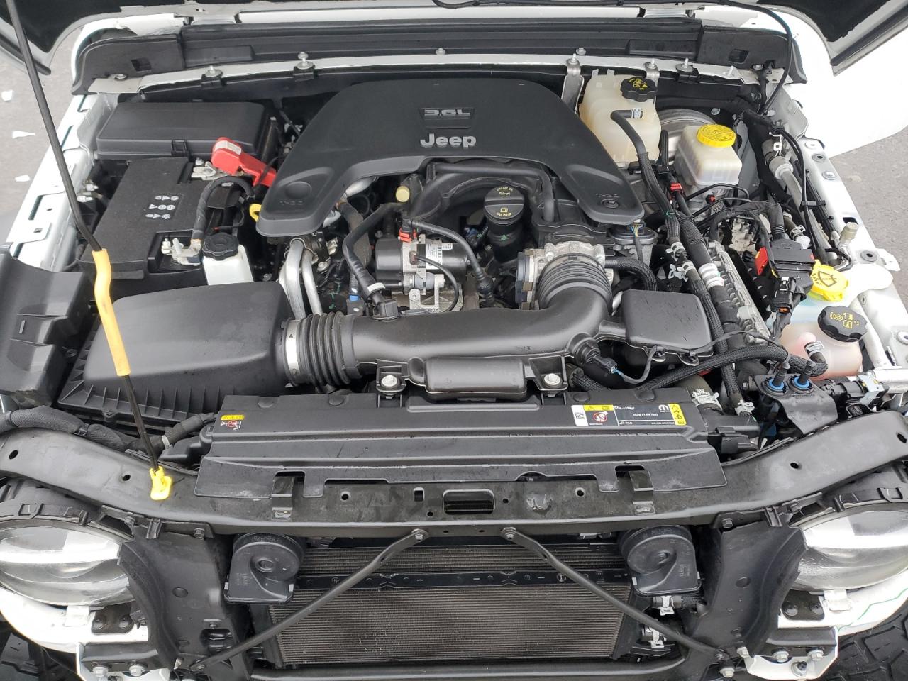 2021 Jeep Wrangler VIN 1C4HJXDG8MW567088 Copart auction photo, undercarriage / front end damage thumbnail 11
