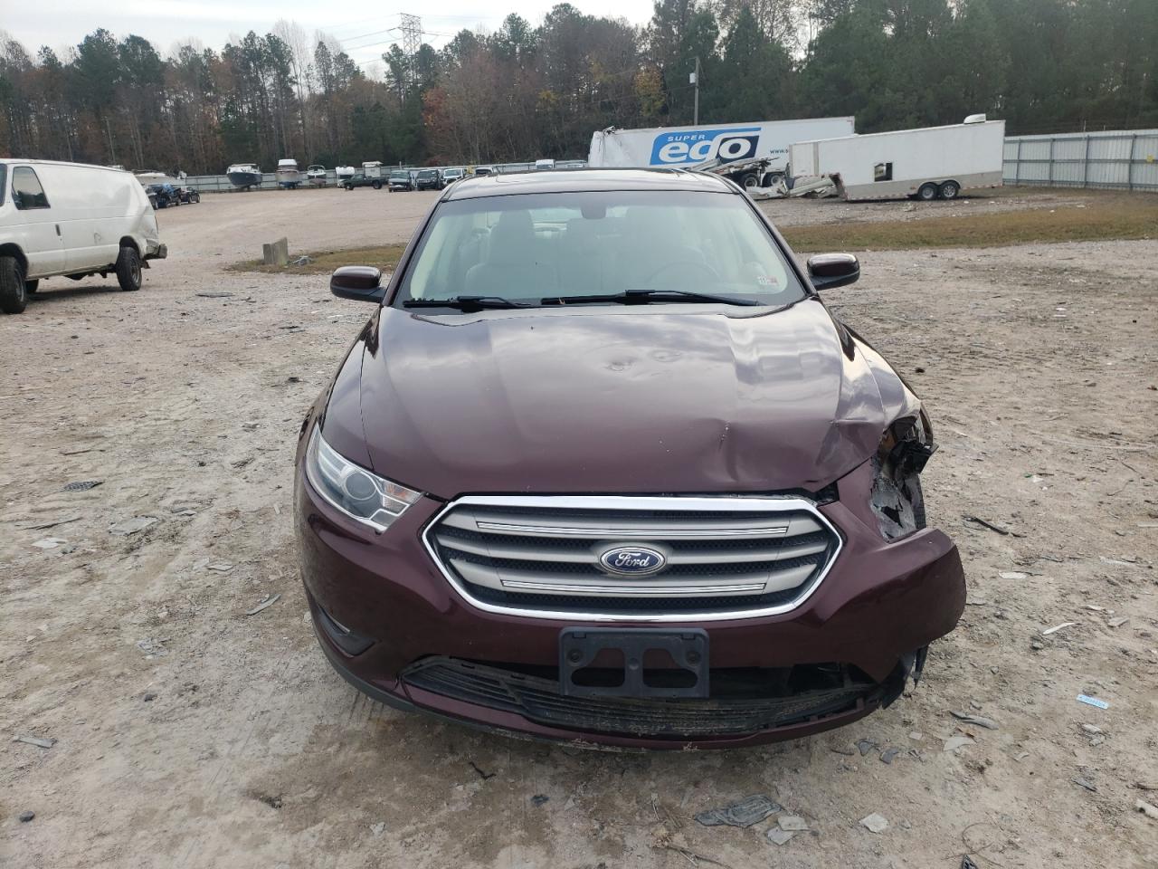 2018 Ford Taurus VIN 1FAHP2E89JG116854 Copart auction photo, front end damage thumbnail 5