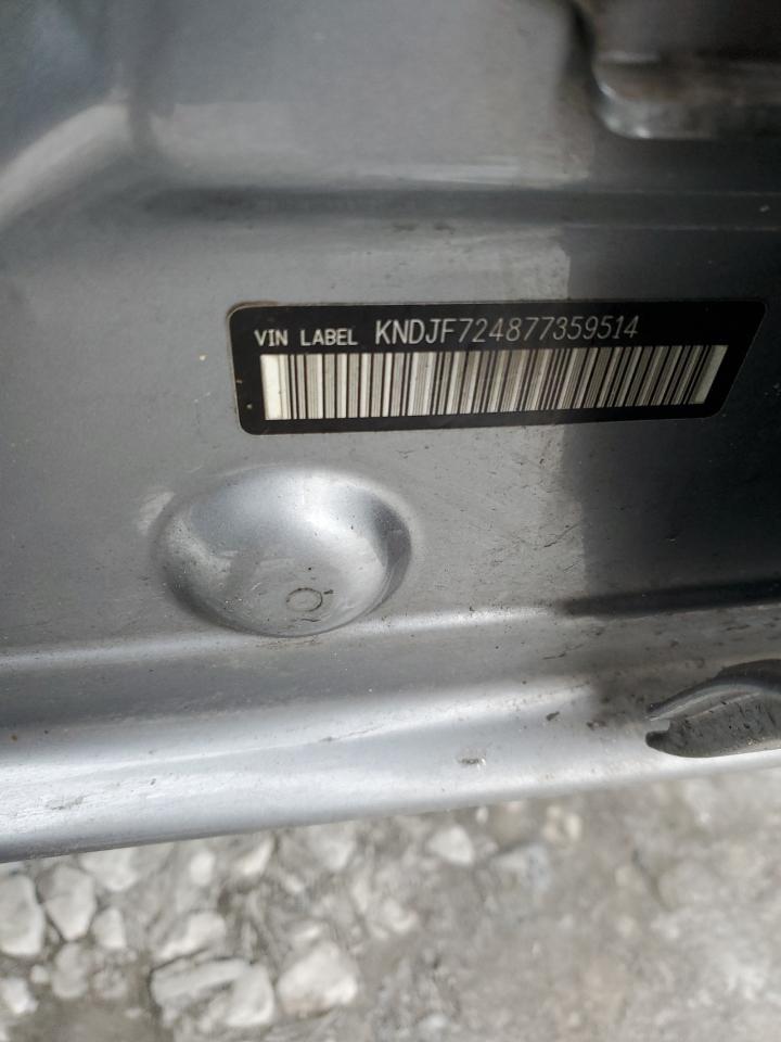 2007 KIA Sportage VIN KNDJF724877359514 Copart auction photo, front end damage thumbnail 12