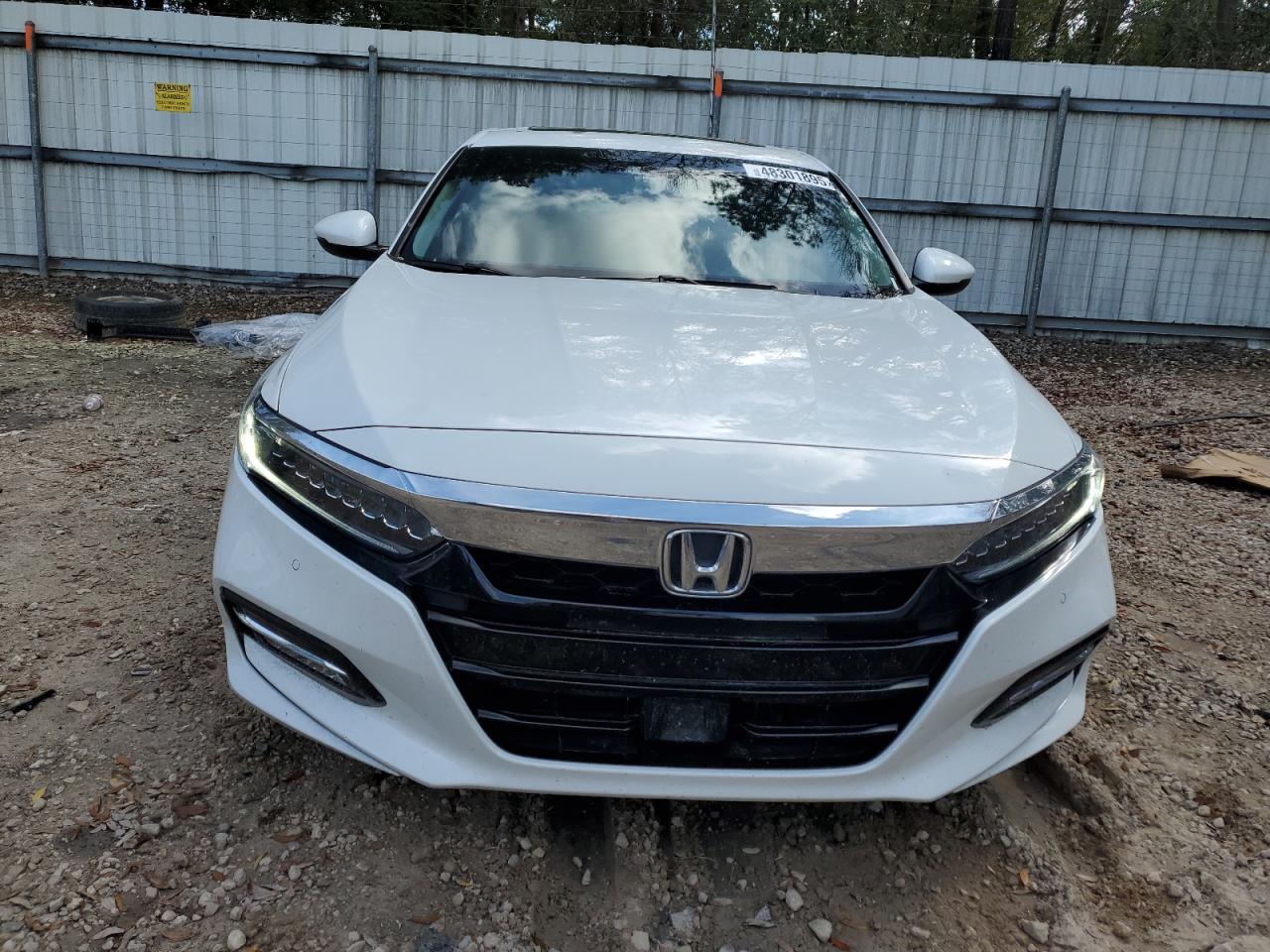 2019 Honda Accord VIN 1HGCV3F99KA021790 Copart auction photo, rear end damage thumbnail 5