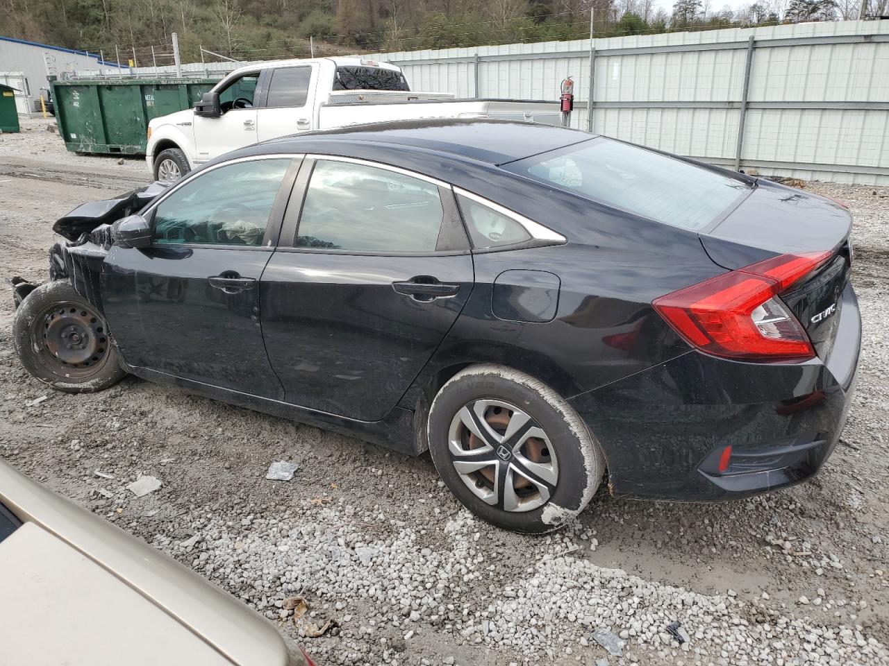 2016 Honda Civic VIN 19XFC2F56GE003552 Copart auction photo, front end damage thumbnail 2
