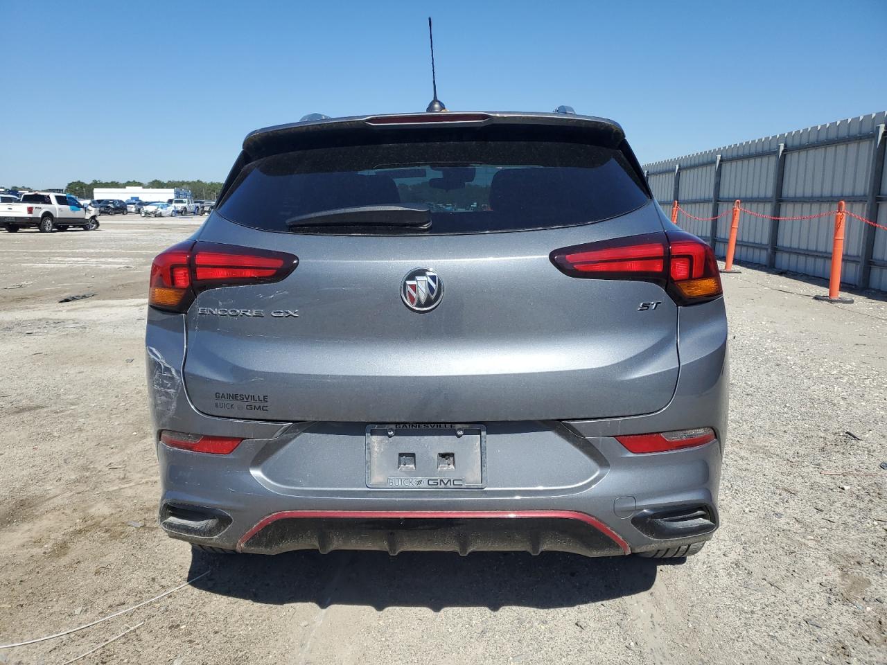 2021 Buick Encore VIN KL4MMBS25MB122633 Copart auction photo, front end / rear end damage thumbnail 6