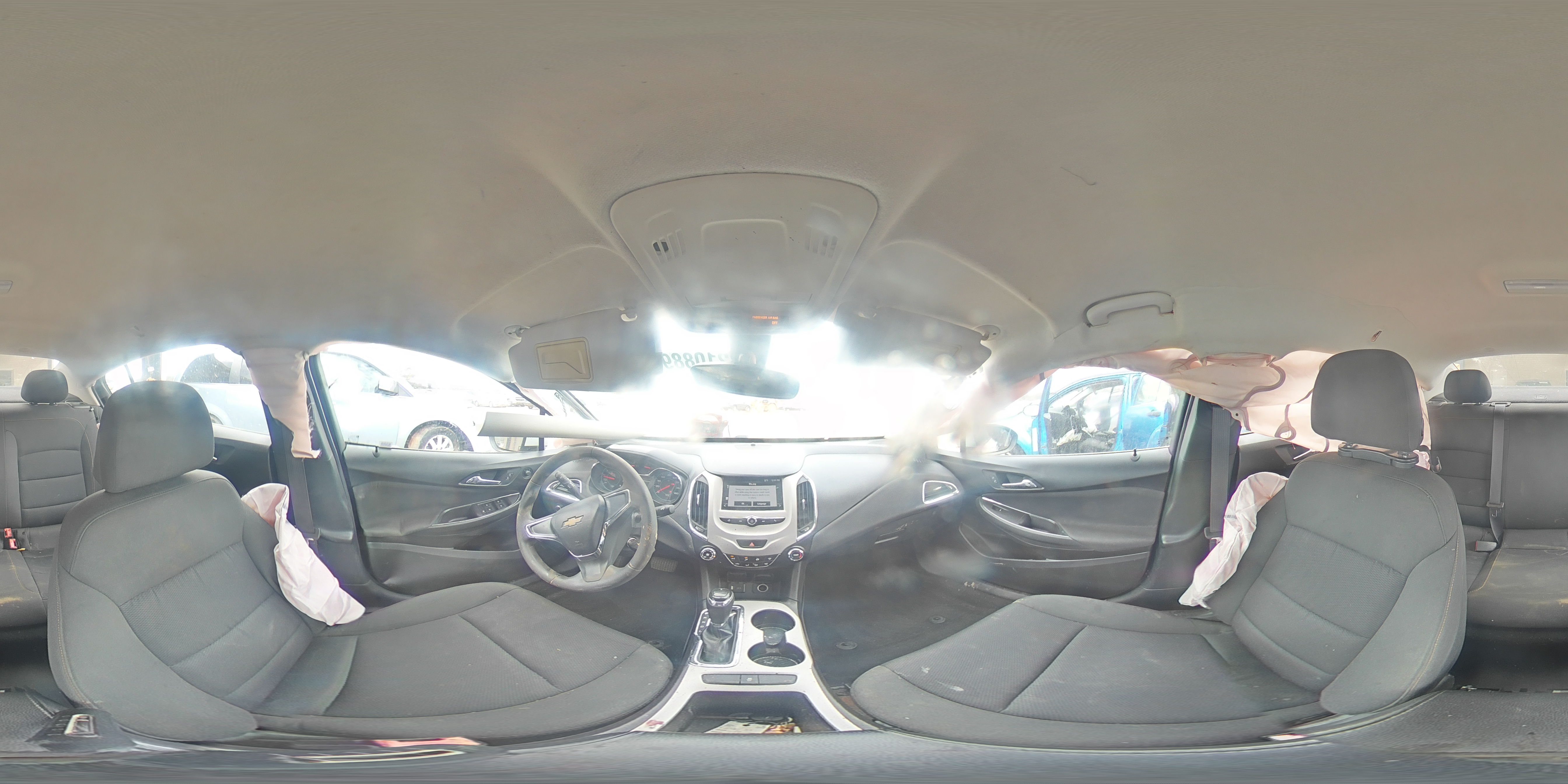 2016 Chevrolet Cruze VIN 1G1BC5SMXG7240700 Copart auction photo, all over damage thumbnail 12