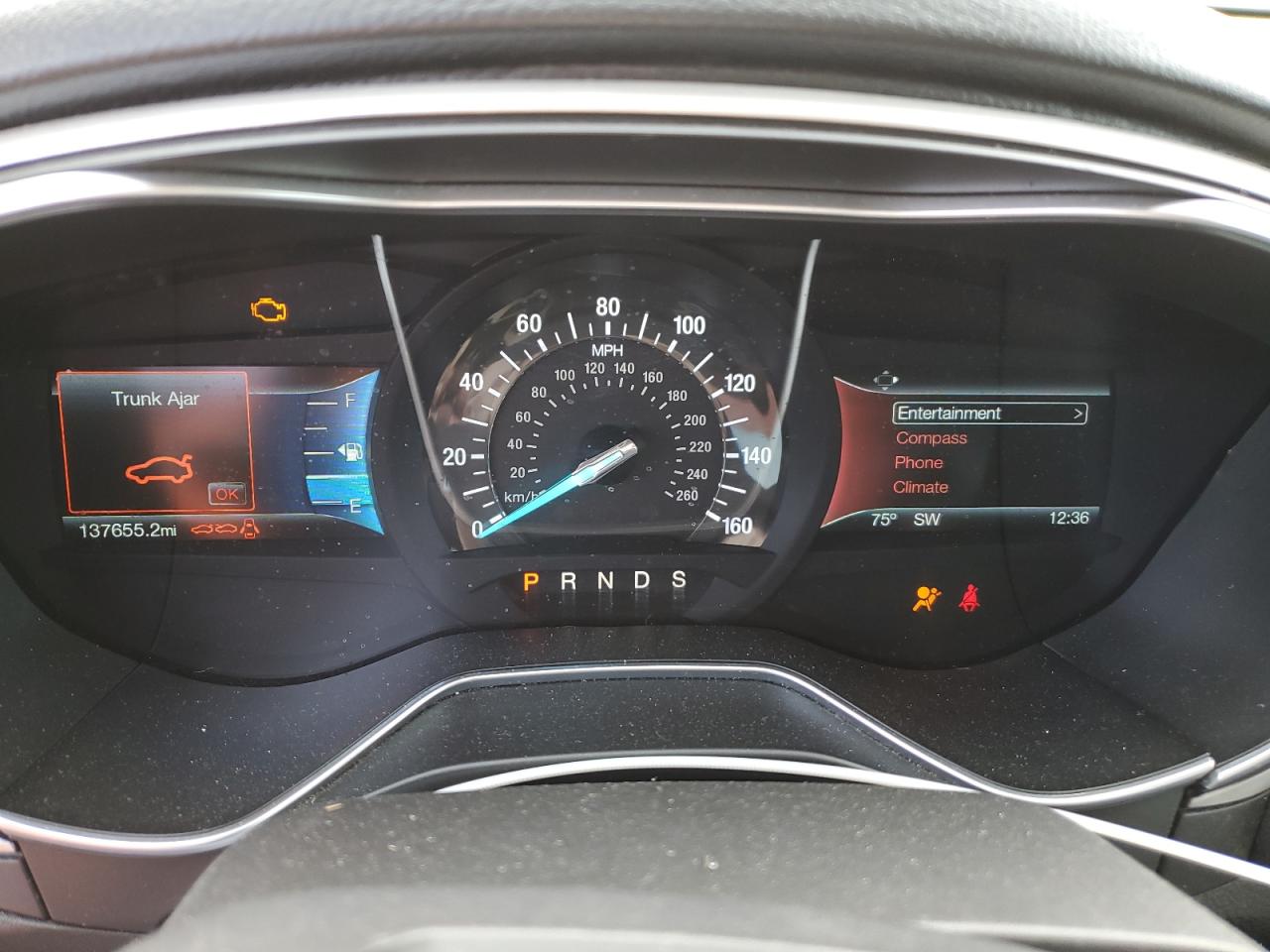 2016 Ford Fusion VIN 3FA6P0HD5GR281693 Copart auction photo, front end damage thumbnail 9