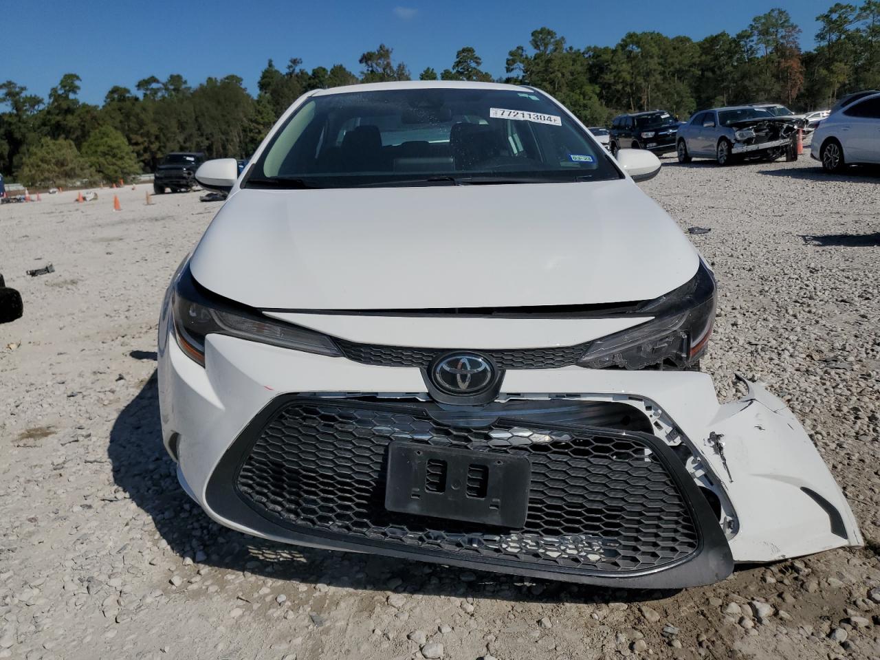 2021 Toyota Corolla VIN 5YFEPMAE2MP232565 Copart auction photo, side / front end damage thumbnail 5