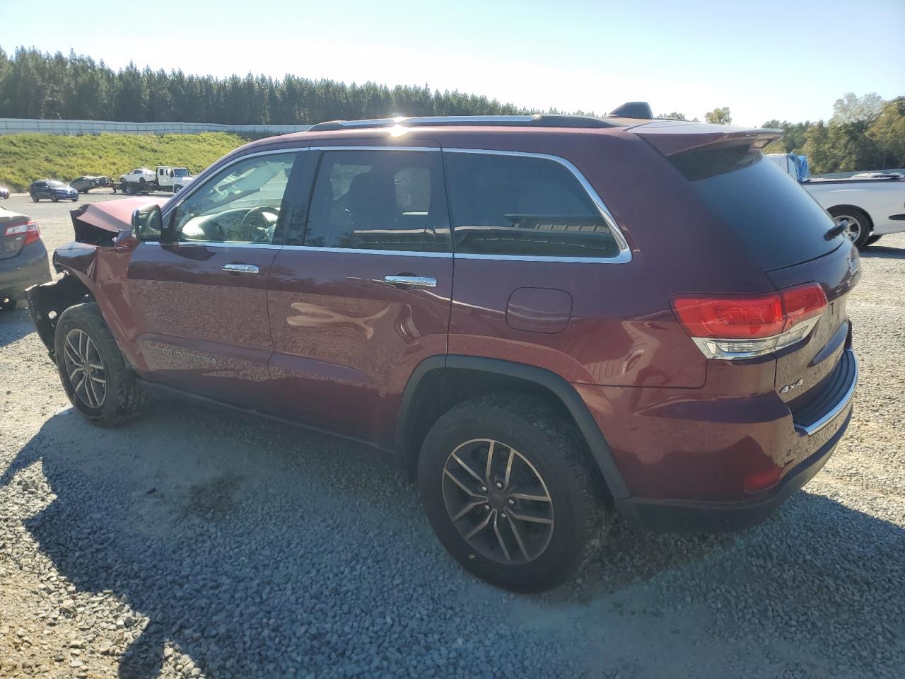 2019 Jeep Grand Cherokee VIN 1C4RJFBGXKC532861 Copart auction photo, front end damage thumbnail 2