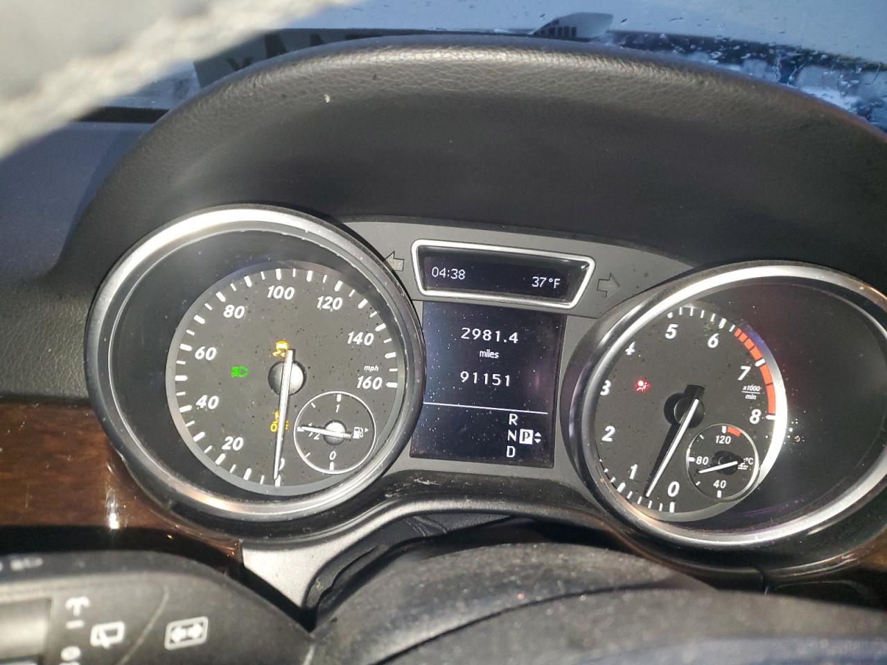 2012 Mercedes-Benz M-klasse VIN 4JGDA5HB5CA055765 Copart auction photo, side damage thumbnail 9