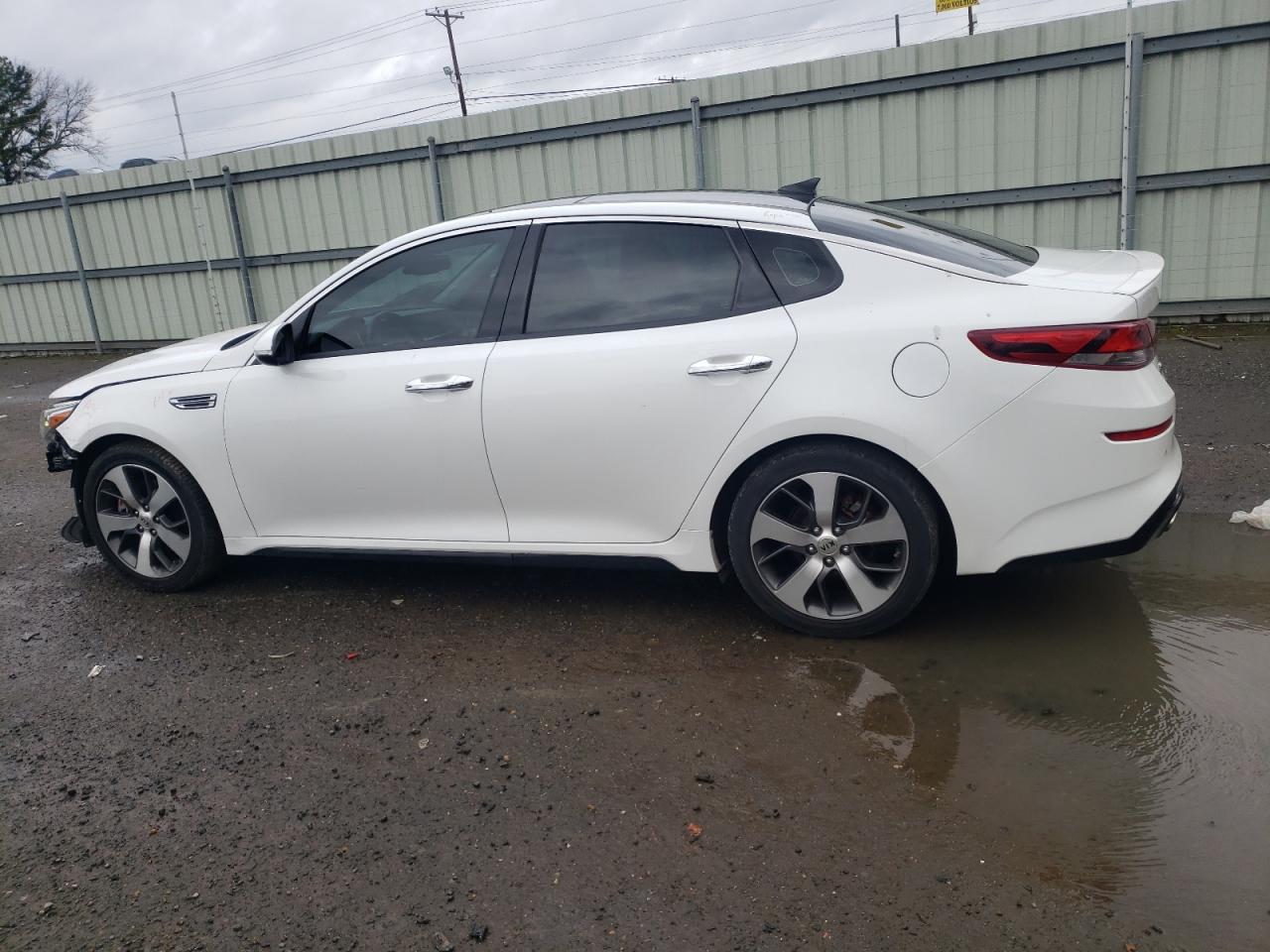 2019 KIA Optima VIN 5XXGT4L36KG307080 Copart auction photo, front end damage thumbnail 2