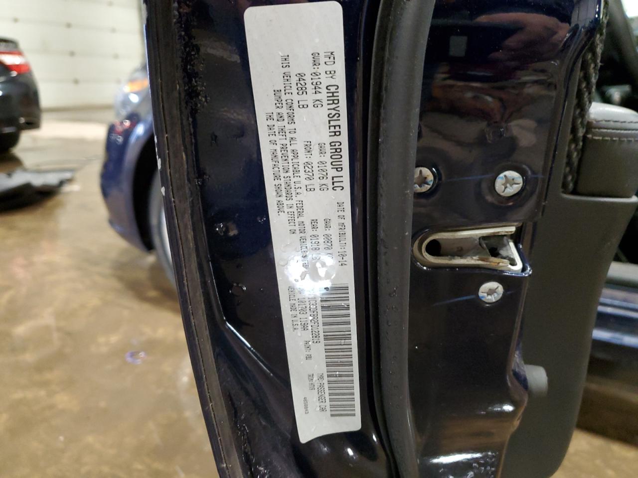 2015 Dodge Dart VIN 1C3CDFBB2FD122819 Copart auction photo, front end / side damage thumbnail 12