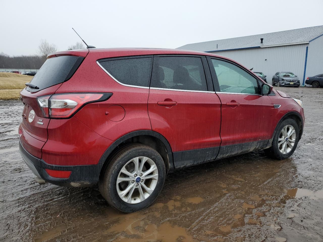 2017 Ford Escape VIN 1FMCU0GDXHUB98175 Copart auction photo, front end damage thumbnail 3