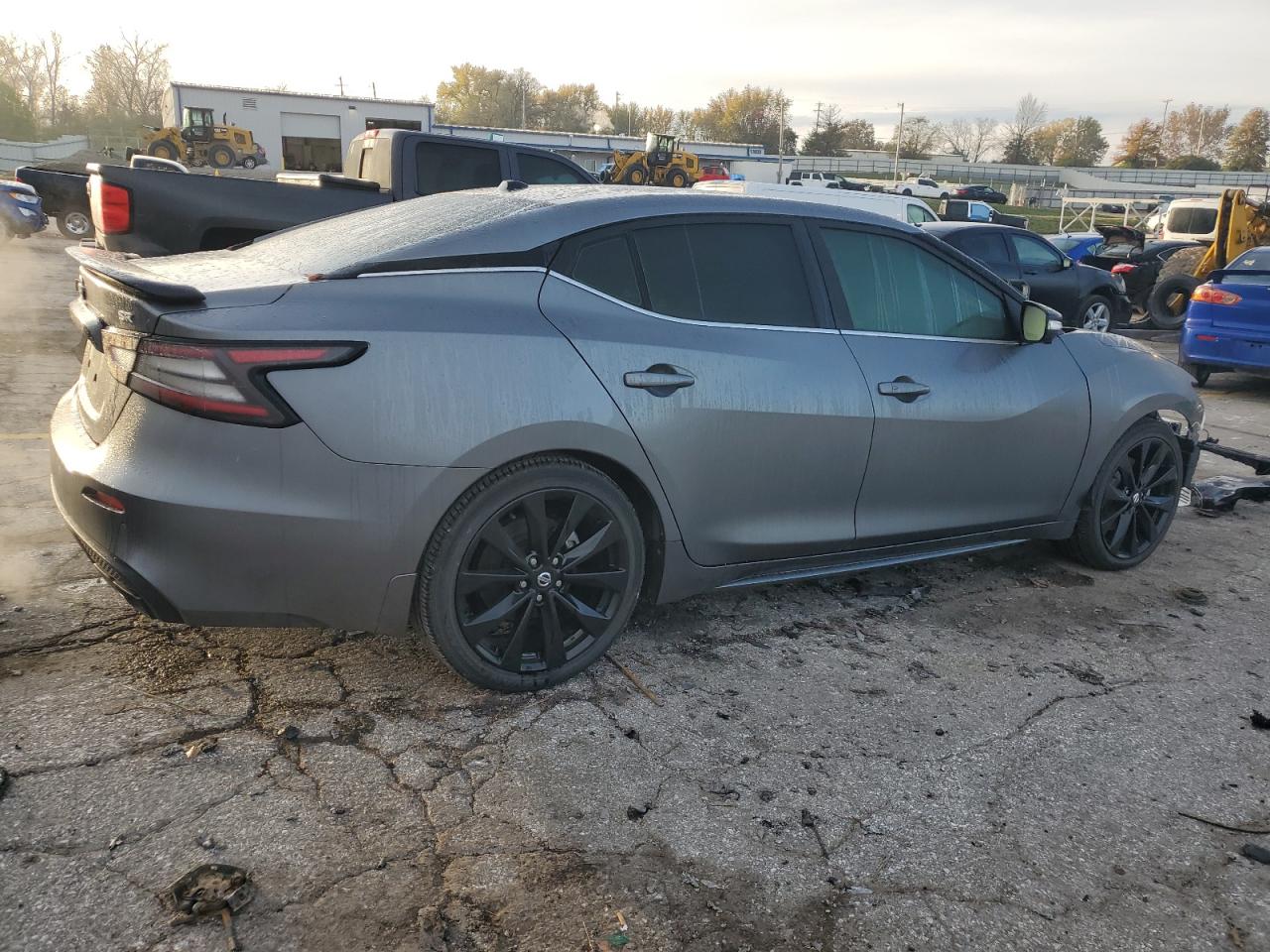 2021 Nissan Maxima VIN 1N4AA6EV0MC507869 Copart auction photo, front end / undercarriage damage thumbnail 3