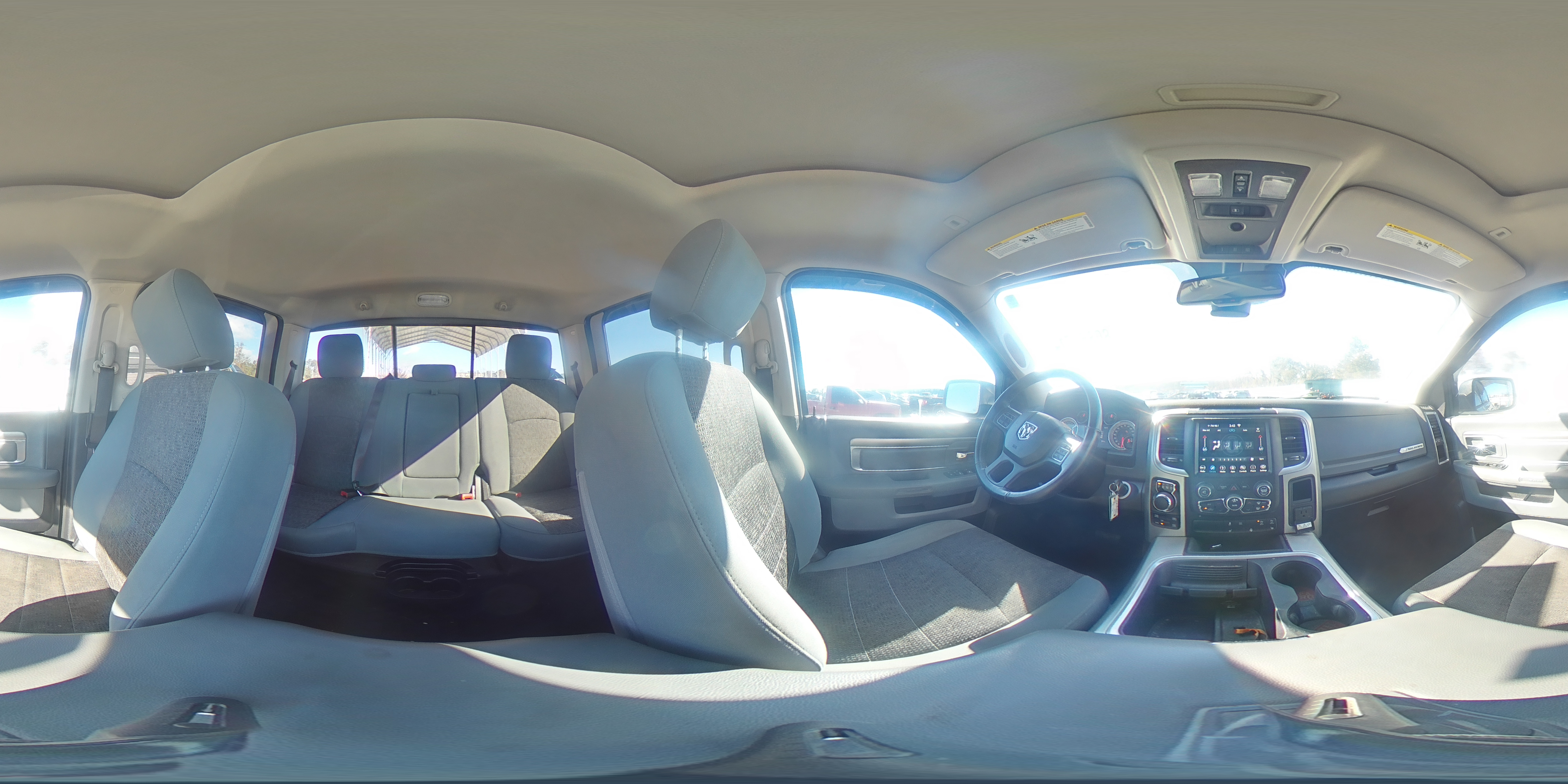 2018 RAM 1500 VIN 3C6RR7LT2JG265079 Copart auction photo, rear end damage thumbnail 14