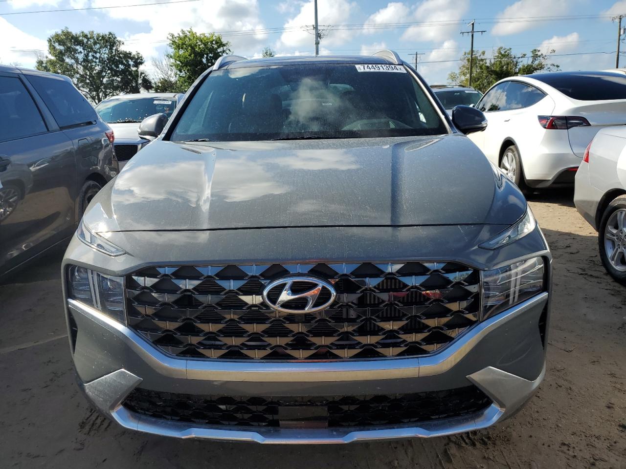 2022 Hyundai Santa Fe VIN 5NMS54AL7NH430092 Copart auction photo, water/flood damage thumbnail 5