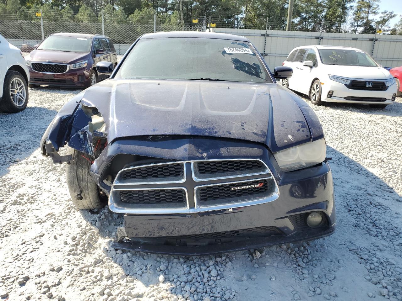 2013 Dodge Charger VIN 2C3CDXHG2DH570745 Copart auction photo, front end / minor dent/scratches damage thumbnail 5