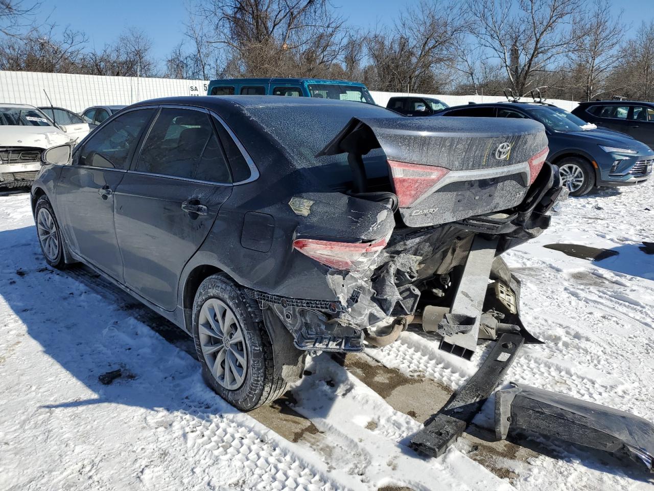 2015 Toyota Camry VIN 4T4BF1FK7FR474763 Copart auction photo, all over damage thumbnail 2