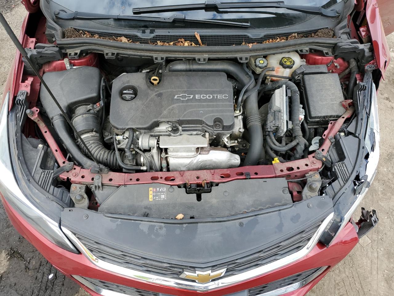 2018 Chevrolet Cruze VIN 3G1BE6SM3JS522217 Copart auction photo, front end damage thumbnail 11