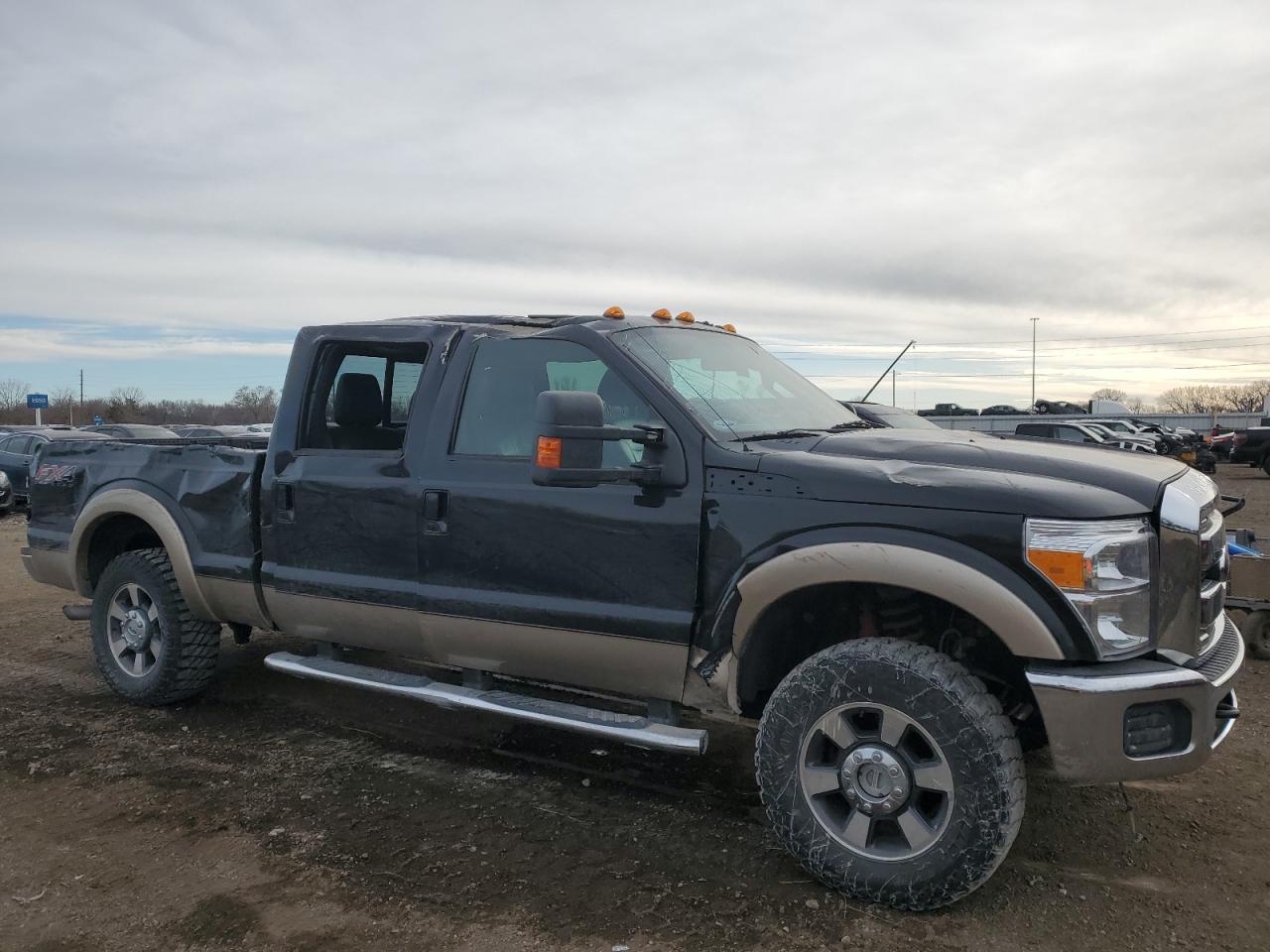 2012 Ford F250 VIN 1FT7W2B64CEB48833 Copart auction photo, all over damage thumbnail 4