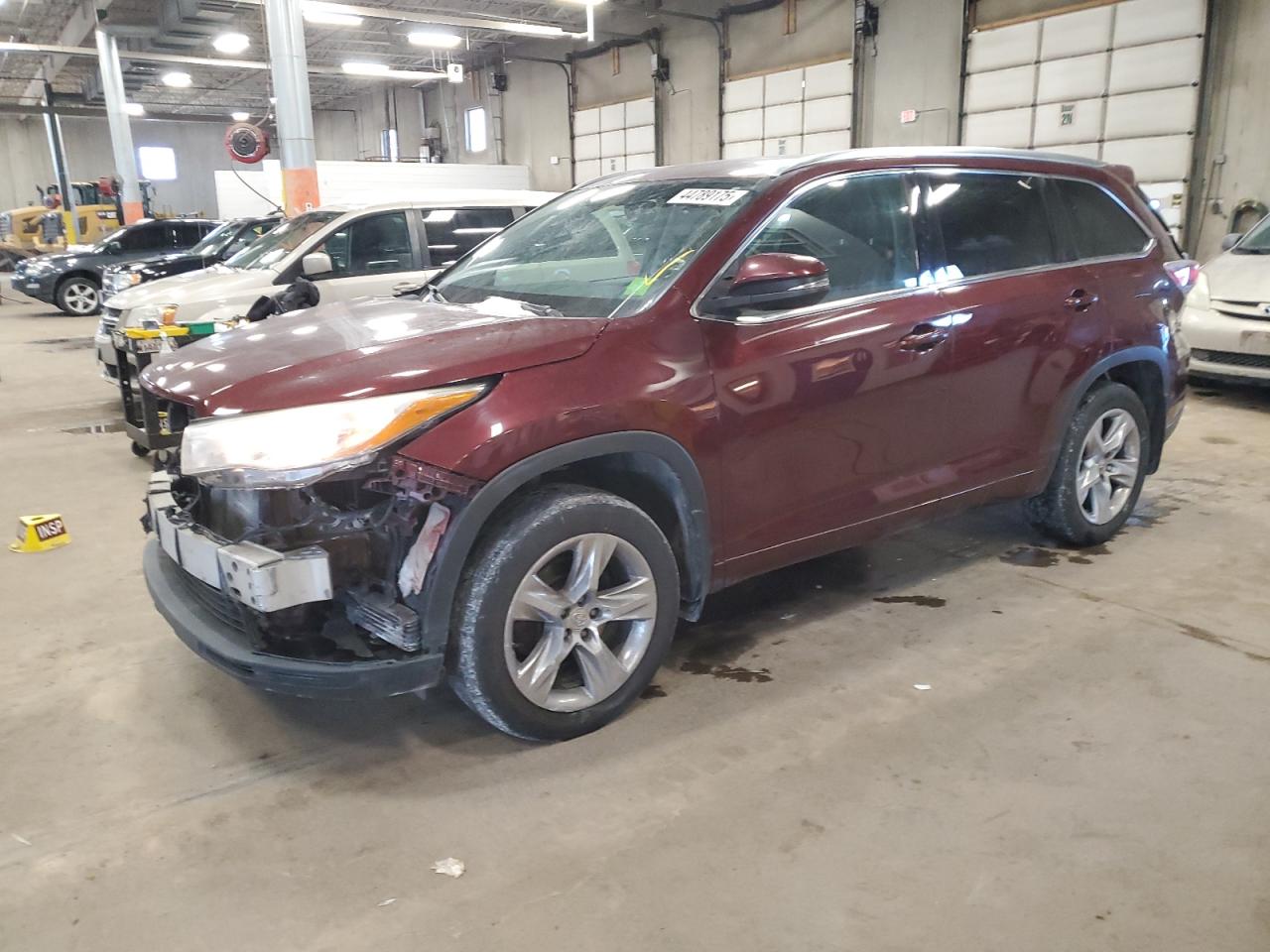 2015 Toyota Highlander VIN 5TDDKRFHXFS164701