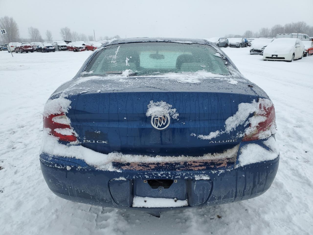 2005 Buick Allure VIN 2G4WF532X51249755 Copart auction photo, front end / side damage thumbnail 6
