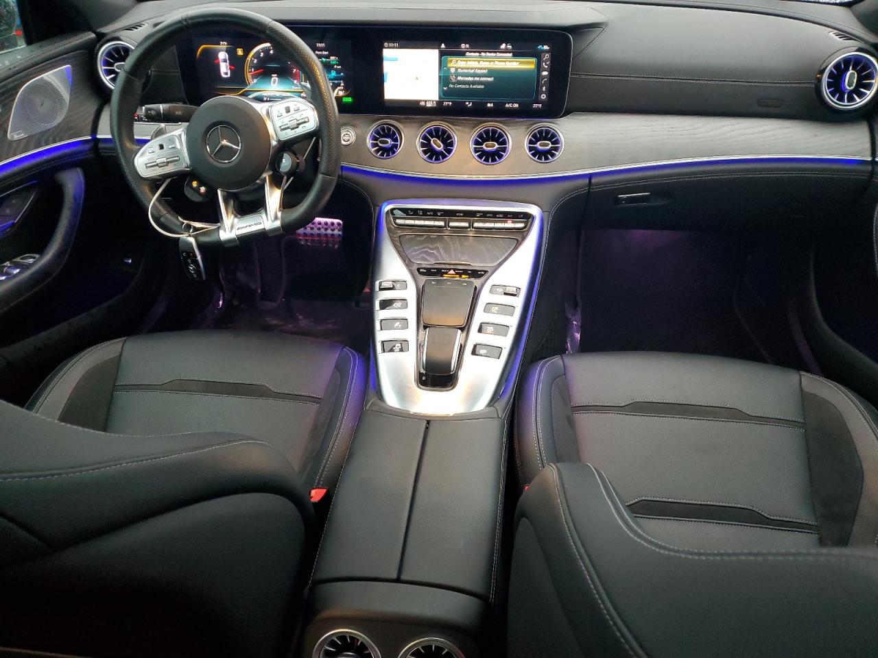 2020 Mercedes-Benz AMG GT VIN WDD7X6BBXLA014861 Copart auction photo, front end damage thumbnail 8