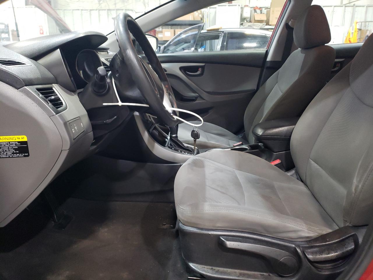 2014 Hyundai Elantra VIN 5NPDH4AE8EH539603 Copart auction photo, front end damage thumbnail 7
