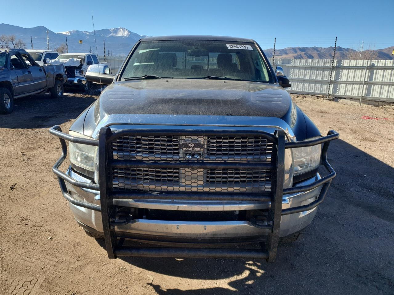 2011 Dodge RAM VIN 3D73Y3CL5BG592741 Copart auction photo, side damage thumbnail 5