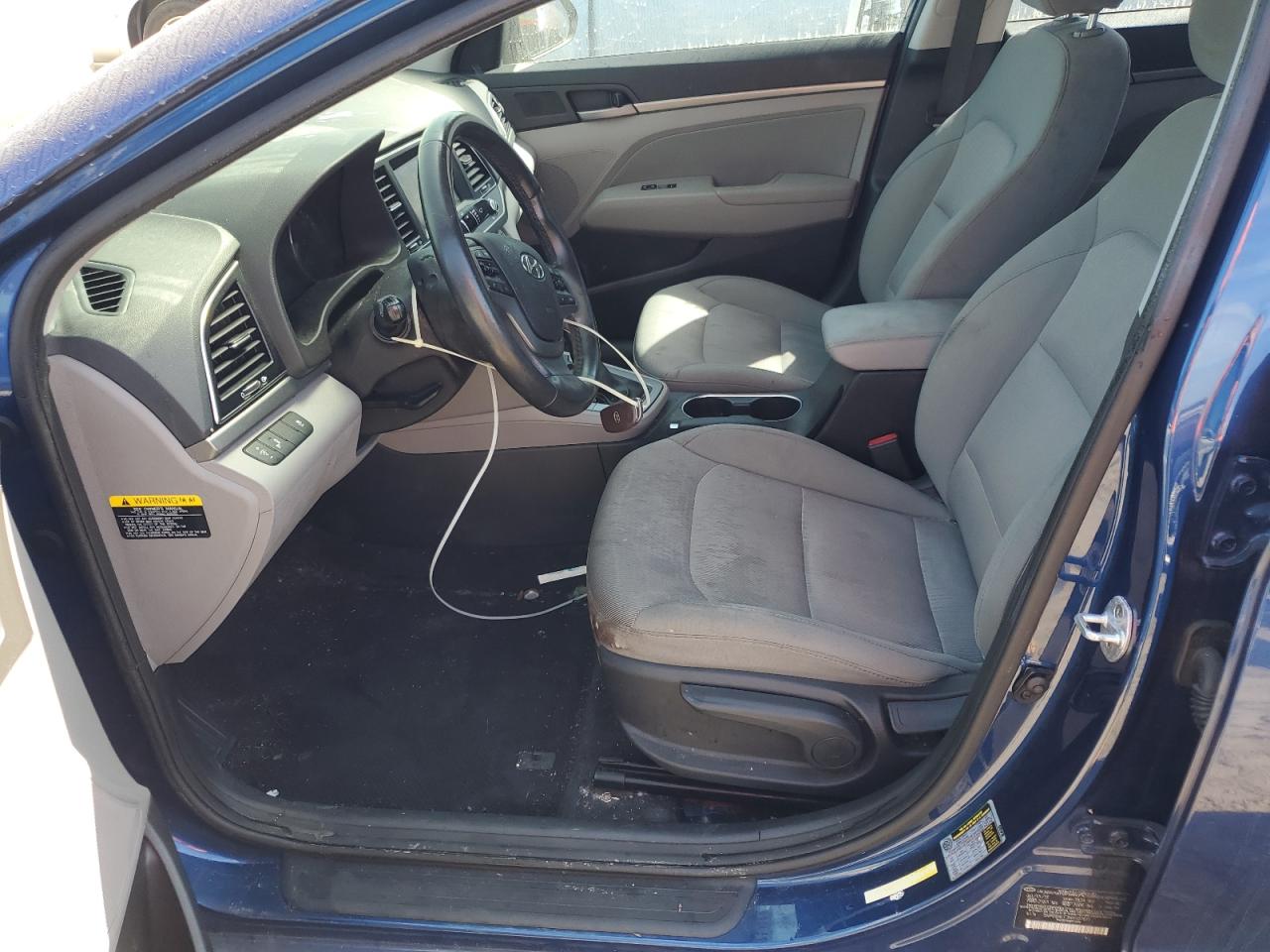 2017 Hyundai Elantra VIN 5NPD84LF3HH107611 Copart auction photo, water/flood damage thumbnail 7