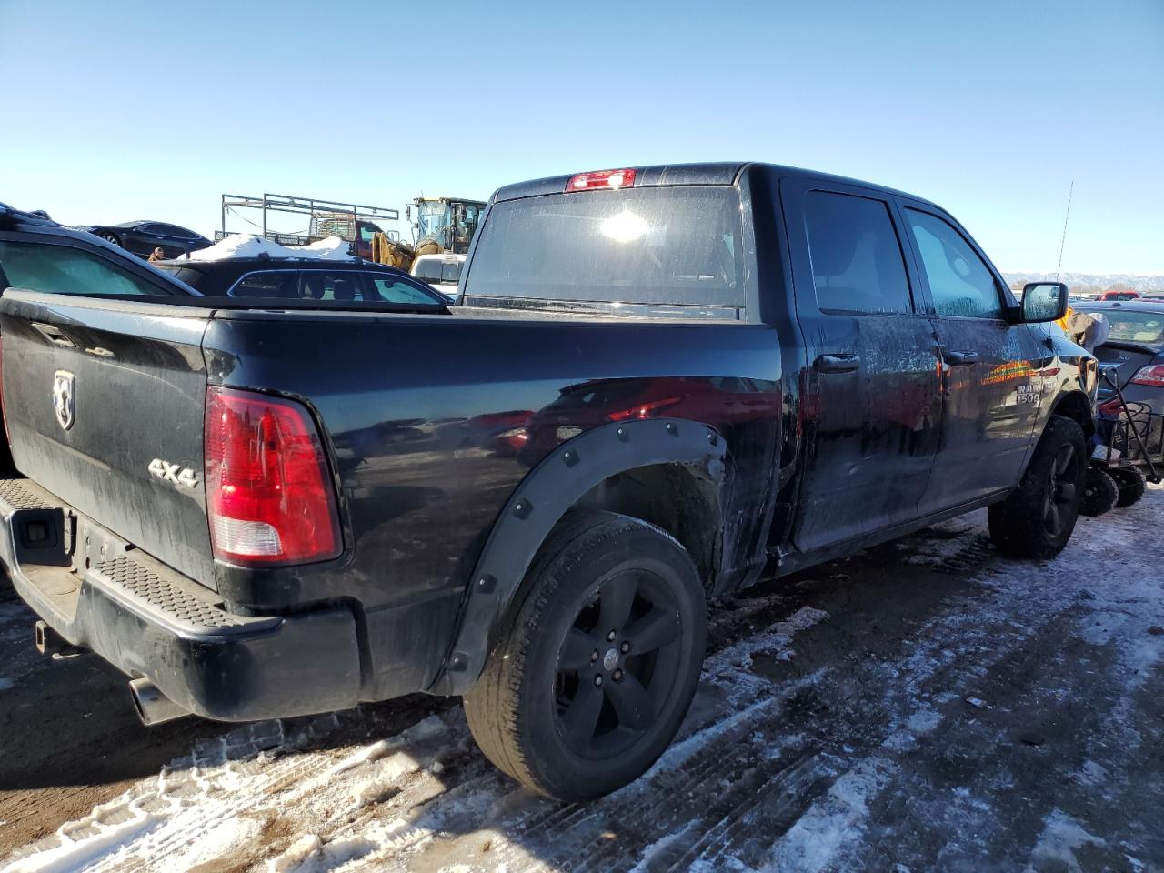 2014 RAM 1500 VIN 3C6RR7KT7EG215219 Copart auction photo, front end damage thumbnail 3