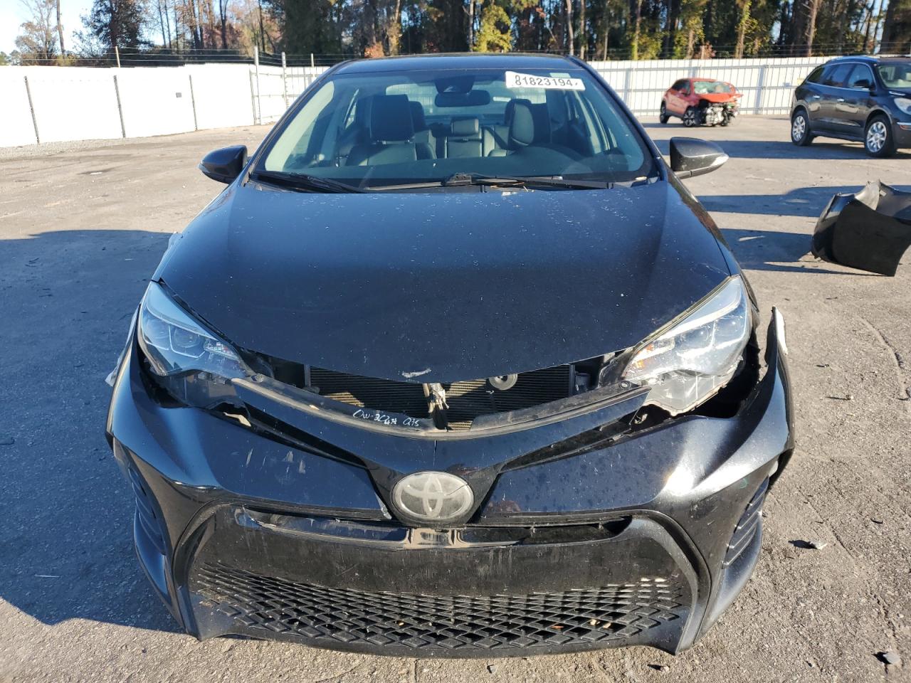 2017 Toyota Corolla VIN 5YFBURHE4HP681251 Copart auction photo, rear end / front end damage thumbnail 5