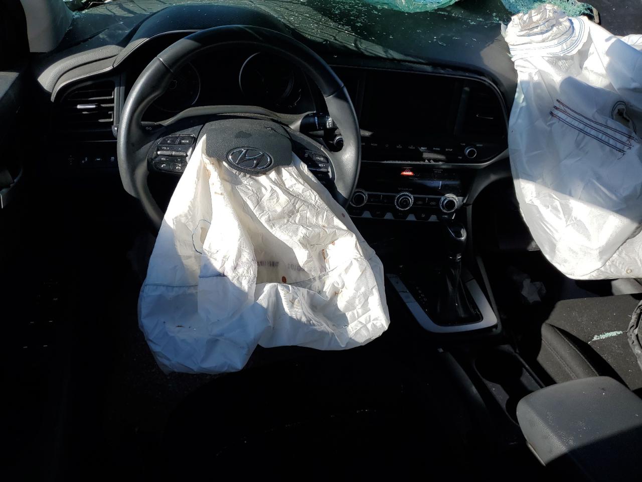 2020 Hyundai Elantra VIN 5NPD84LF9LH605126 Copart auction photo, all over damage thumbnail 8