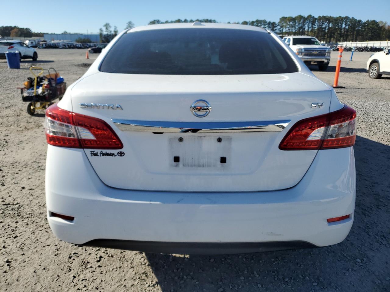 2015 Nissan Sentra VIN 3N1AB7AP3FY214422 Copart auction photo, water/flood damage thumbnail 6