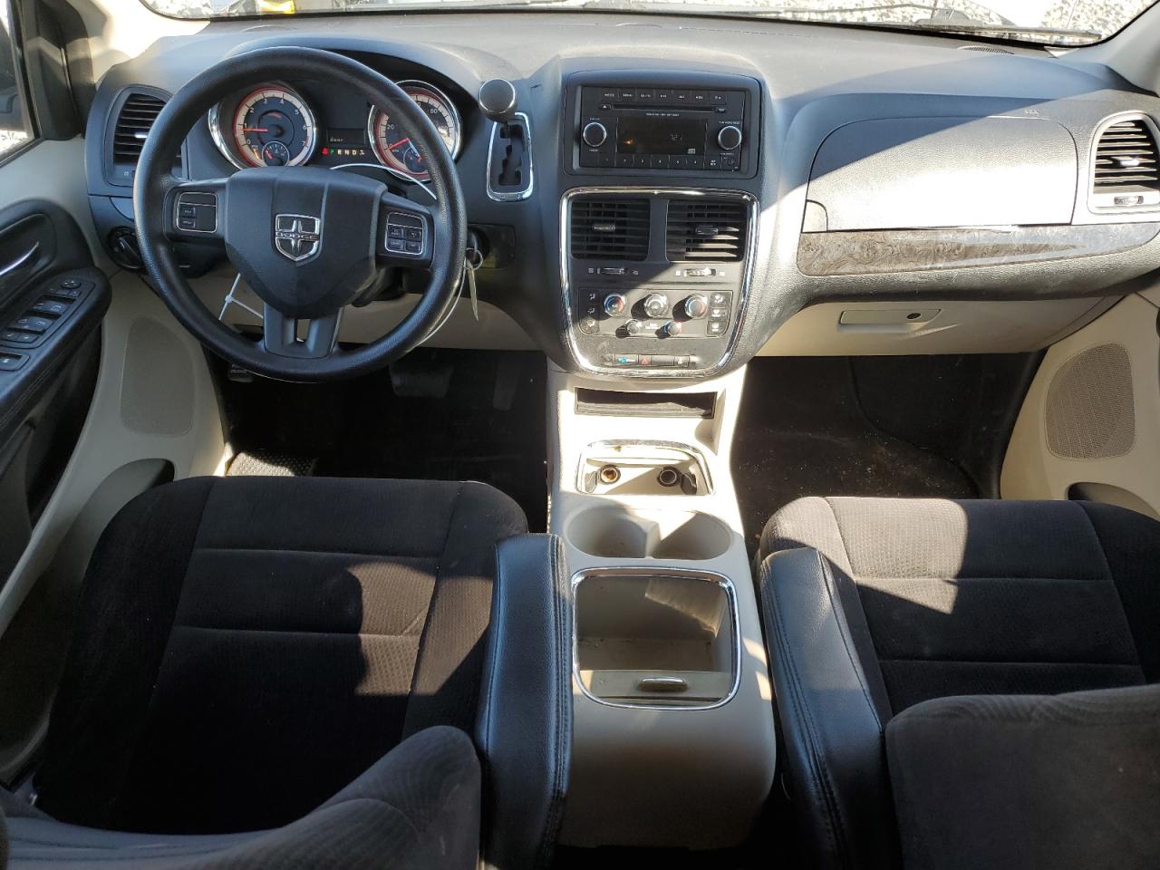 2014 Dodge Caravan VIN 2C4RDGCG6ER154321 Copart auction photo, rear end damage thumbnail 8