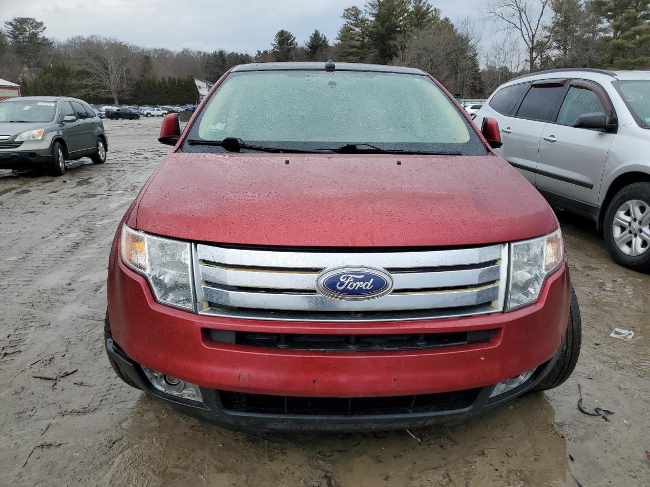2008 Ford Edge VIN 2FMDK39C38BA76568 Copart auction photo, undercarriage / front end damage thumbnail 5