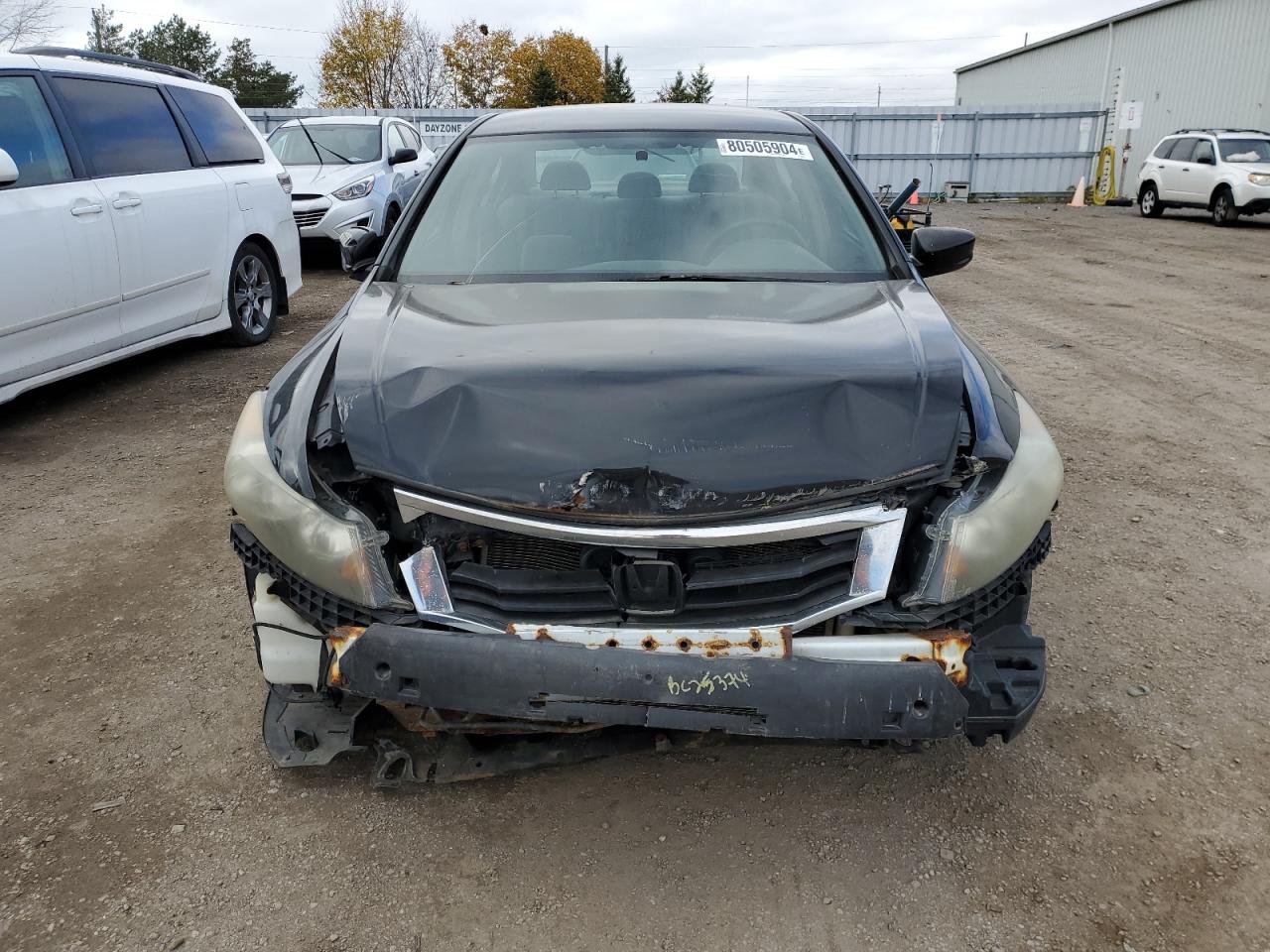 2009 Honda Accord VIN 1HGCP26389A805002 Copart auction photo, front end damage thumbnail 5