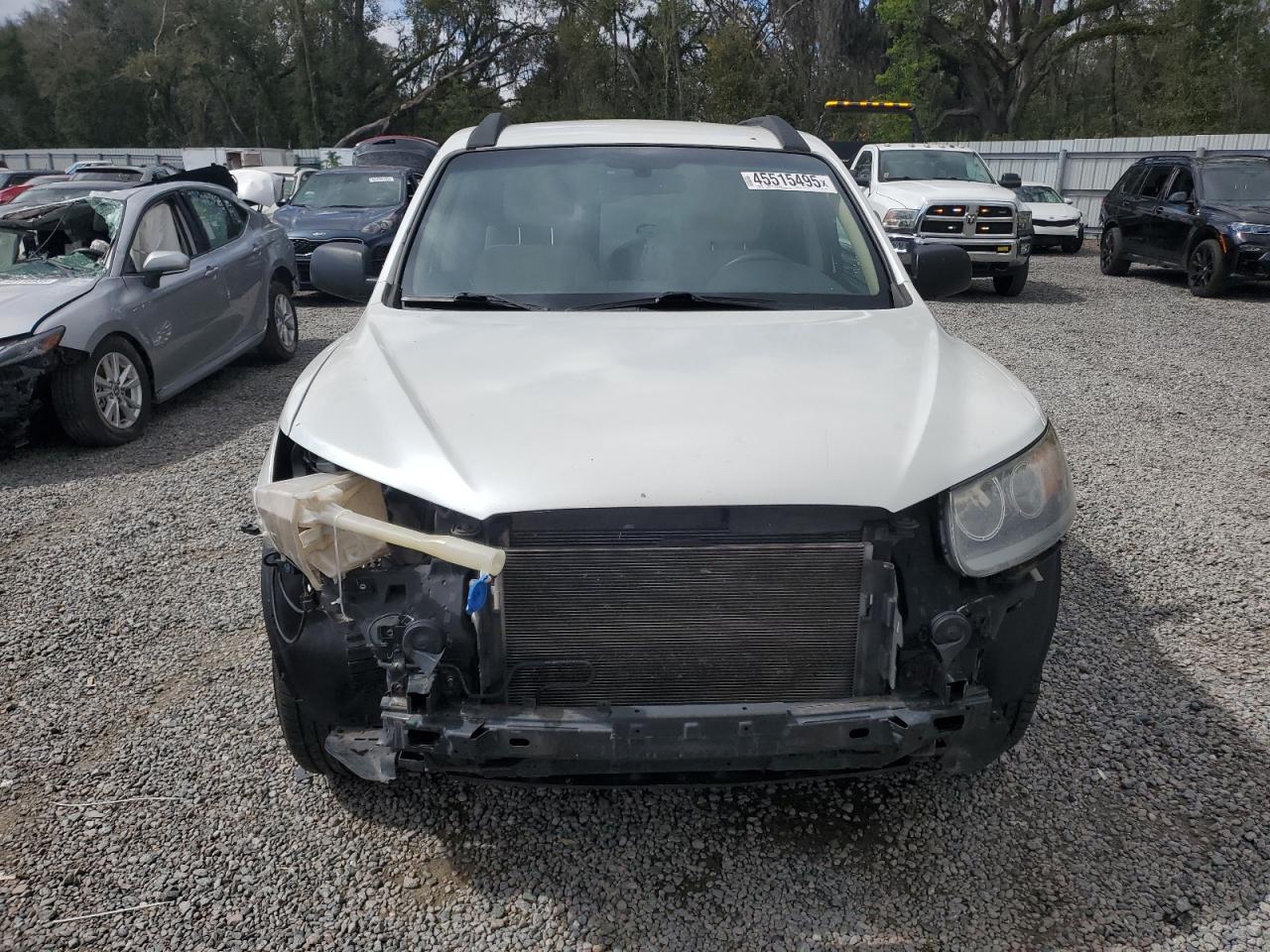 2012 Hyundai Santa Fe VIN 5XYZG3AB2CG096877 Copart auction photo, front end damage thumbnail 5