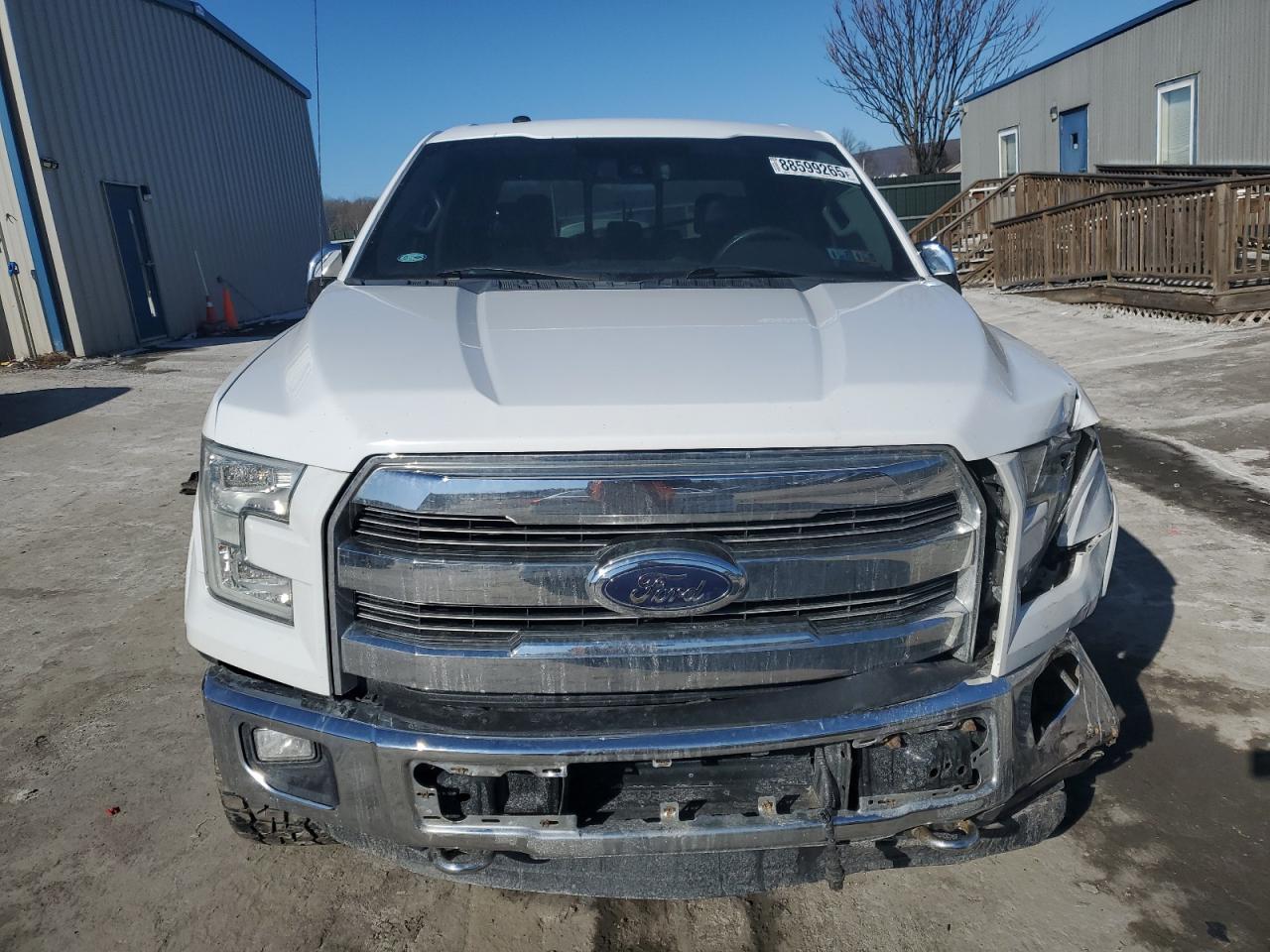 2016 Ford F-150 VIN 1FTFW1EG7GKF00594 Copart auction photo, front end / side damage thumbnail 5