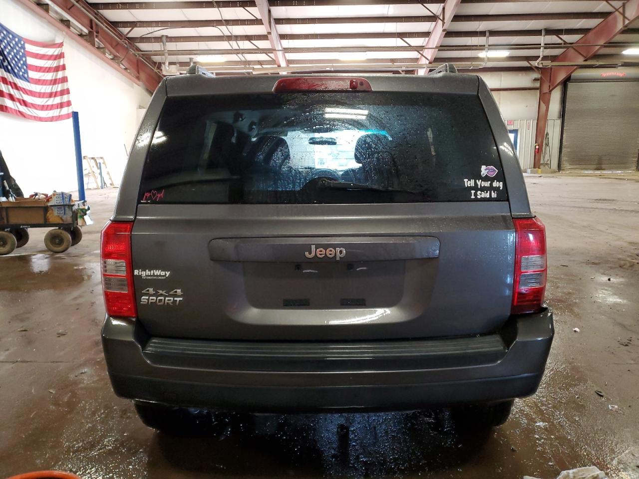 2015 Jeep Liberty (Patriot) VIN 1C4NJRBB6FD283849 Copart auction photo, side / rear end damage thumbnail 6