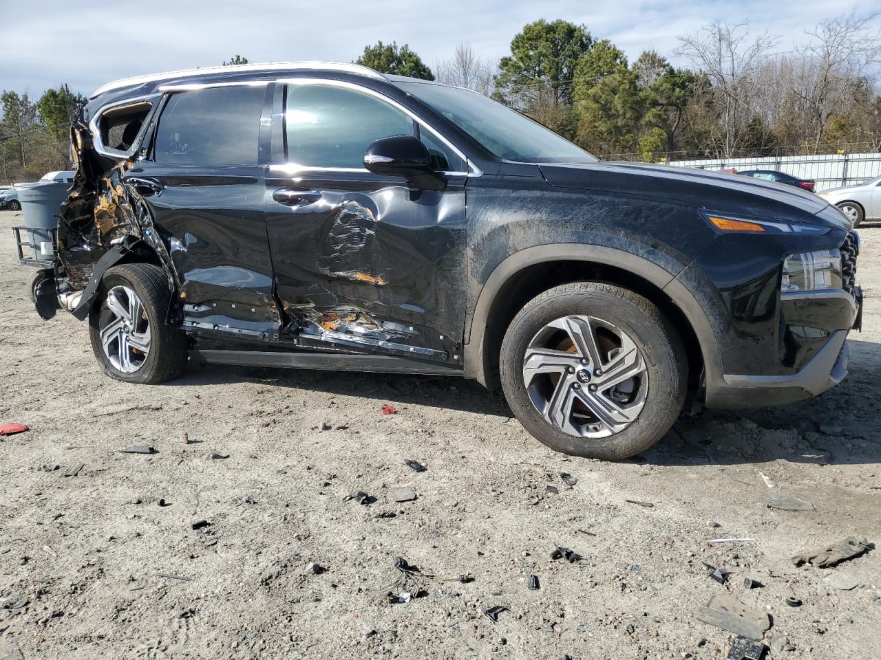 2023 Hyundai Santa Fe VIN 5NMS2DAJ0PH651544 Copart auction photo, biohazard/chemical / all over damage thumbnail 4