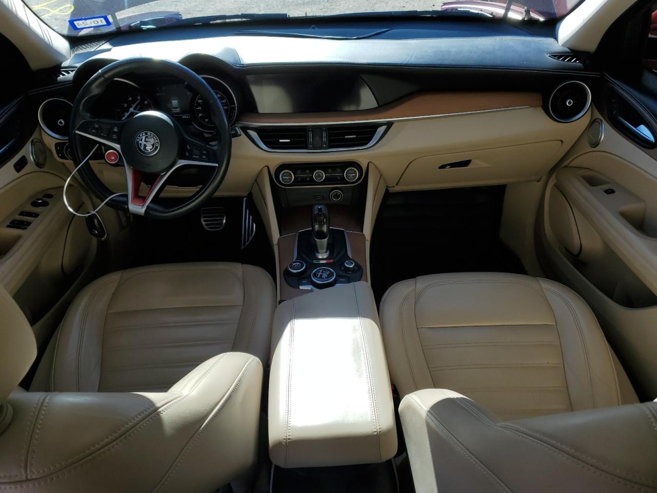 2018 Alfa Romeo Stelvio VIN ZASFAKRN4J7C31002 Copart auction photo, front end damage thumbnail 8