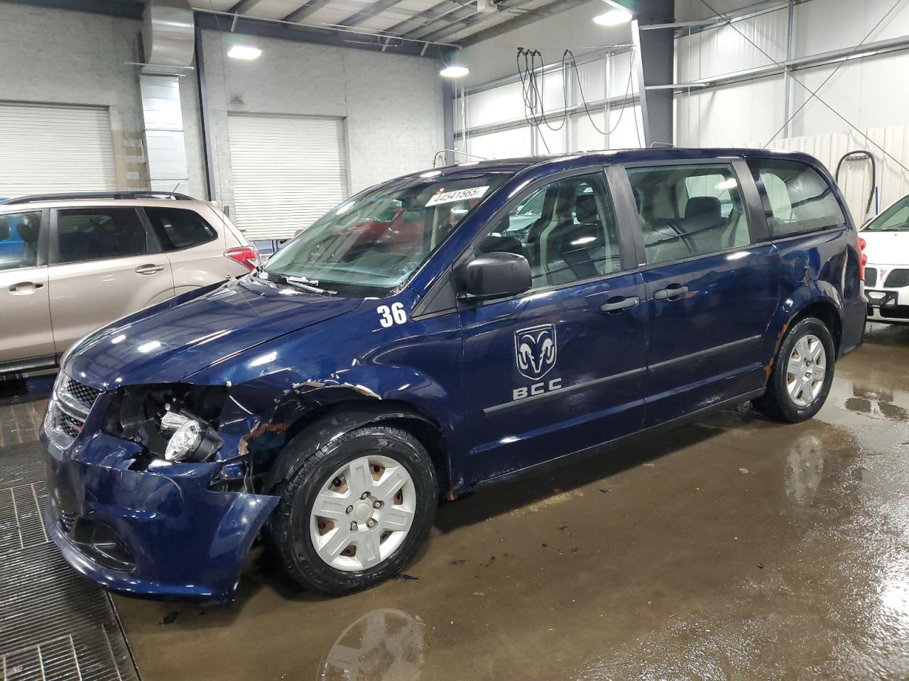 2012 Dodge Caravan VIN 2C4RDGBG4CR343337