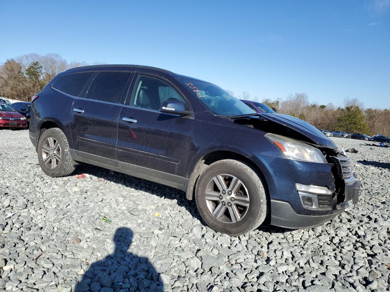 2017 Chevrolet Traverse VIN 1GNKRHKD2HJ175330 Copart auction photo, front end damage thumbnail 4